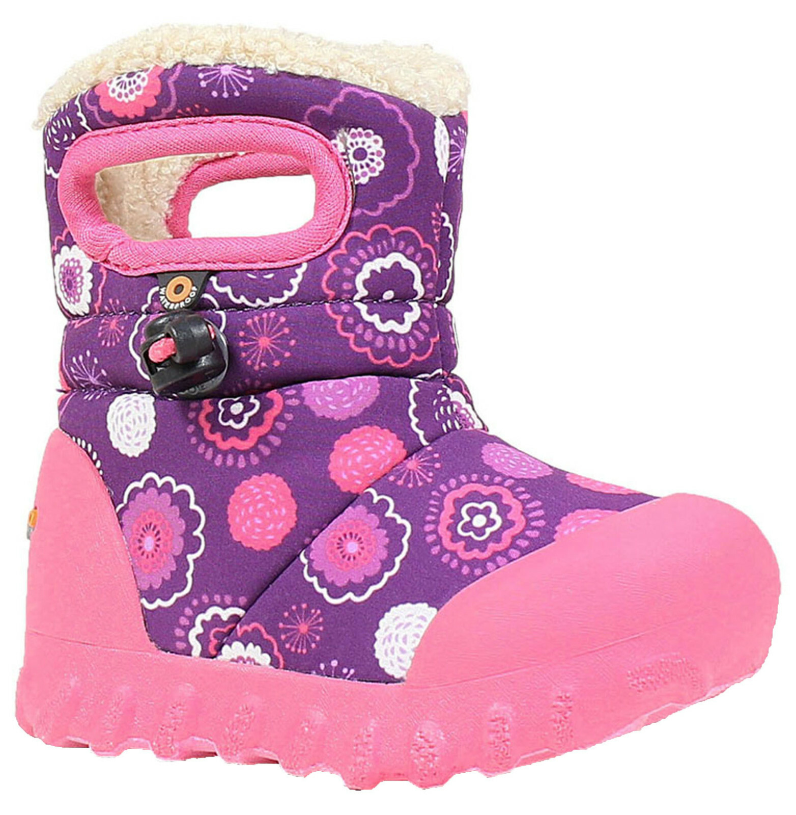 Bogs Baby Wellies Girls BMOC Printed Waterproof 20 Fur Lined Kids