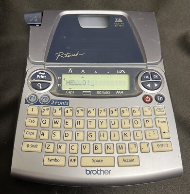 Brother P-Touch 1880 Label Maker Battery Operated PT-1880