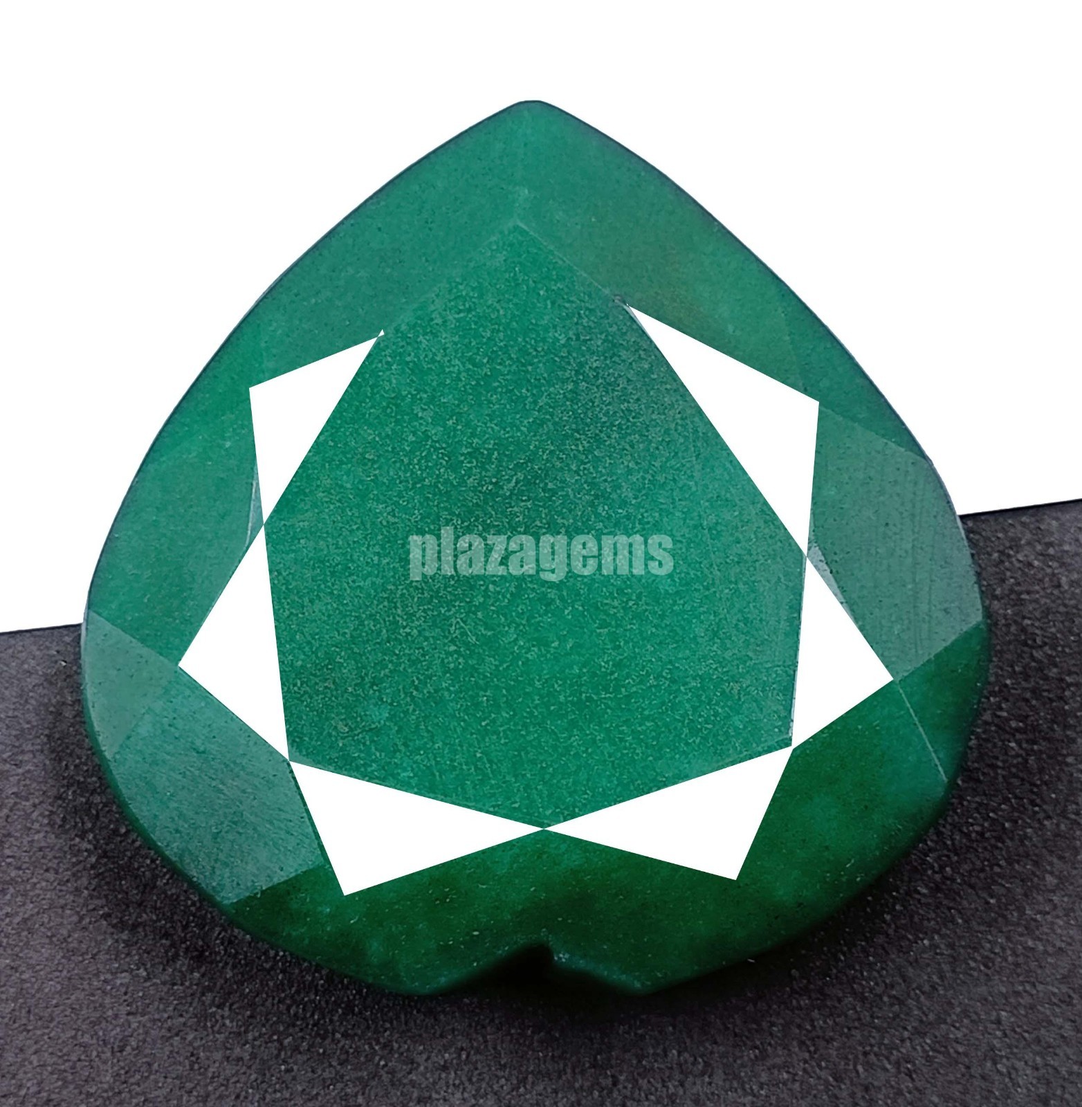 378 Ct Natural BIG Green Emerald Heart Cut EGL Certified Loose Gemstone 5DSI