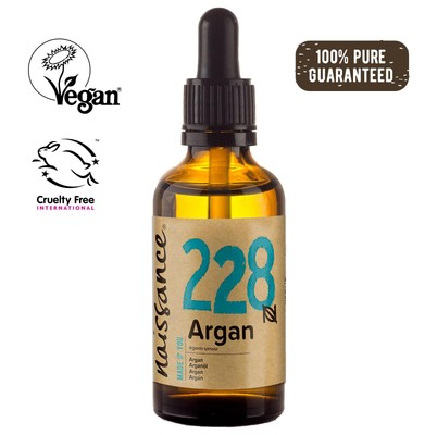 Naissance Arganöl aus Marokko - 50ml für Haare Haut und Nägel - Glasflasche