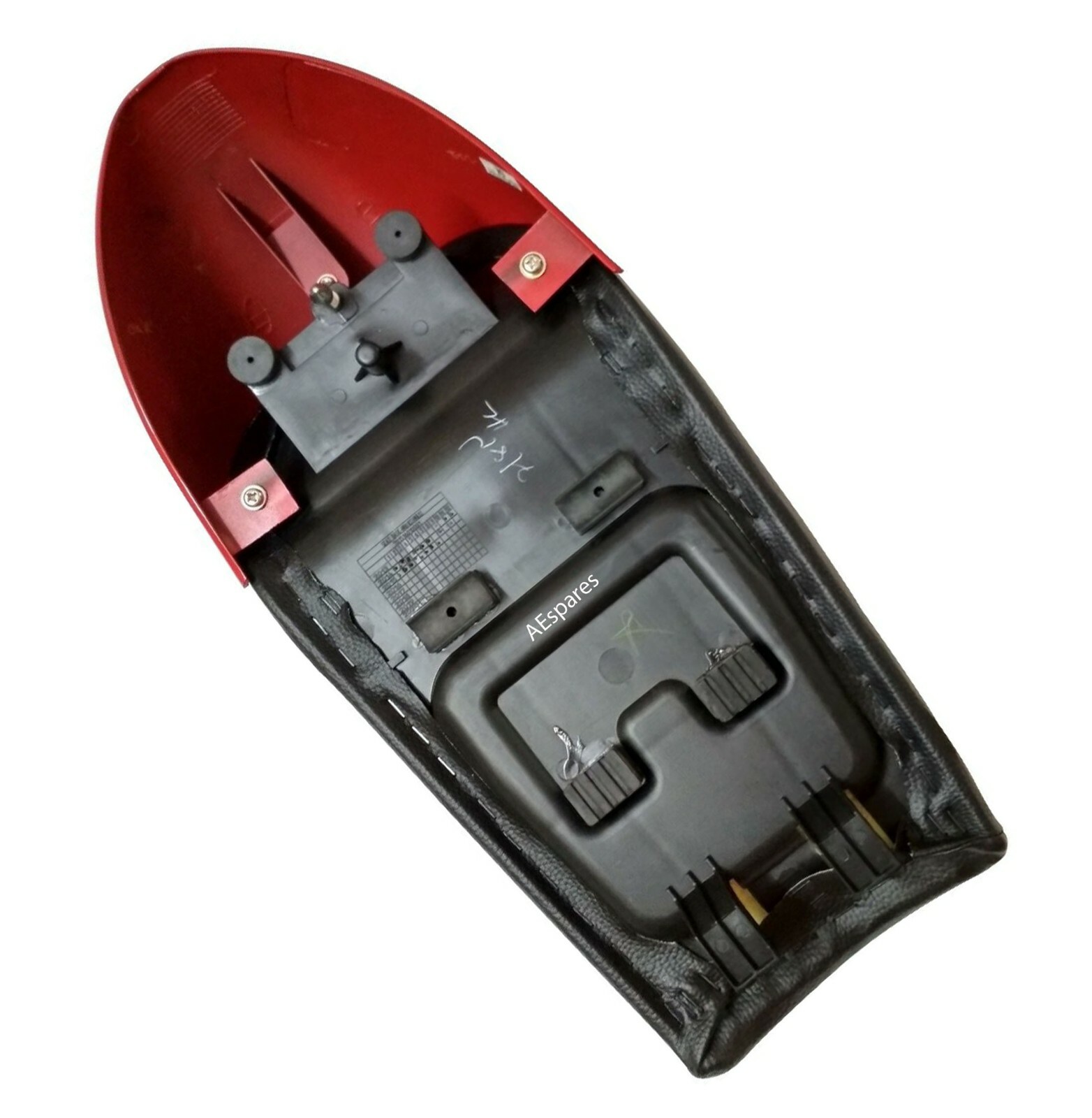For Royal Enfield GT Continental 535cc Single Seat RED Stitching with Cowl