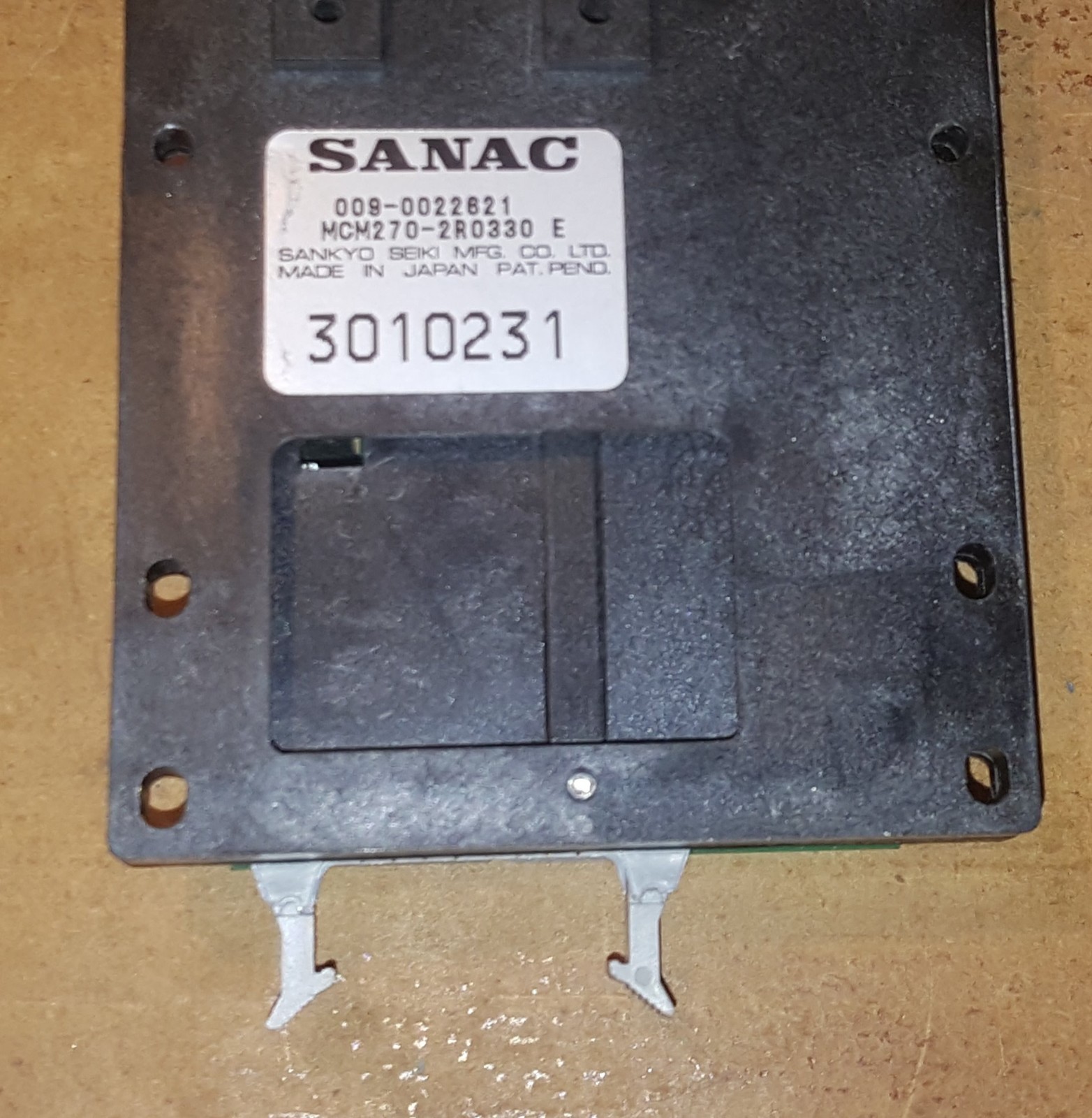 NCR 5890-5890E ATM Machine SelfServ SANAC DIP Card Reader P/N: 009-0022621