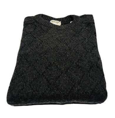 Giorgio Armani 100% Cashmere Gray Men s Knit Sweater