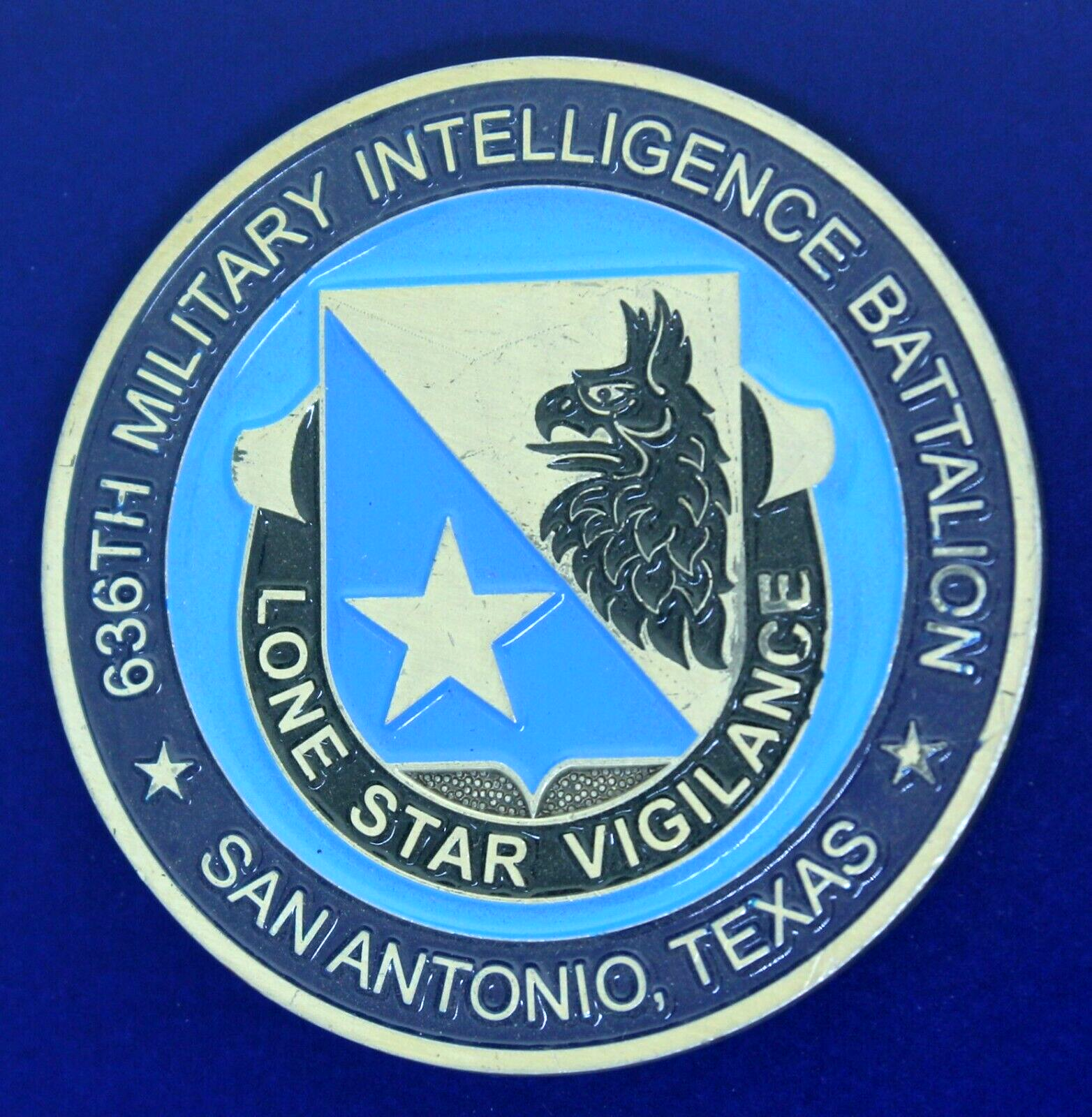 US Army 636th Military Intelligence BN Commander Challenge