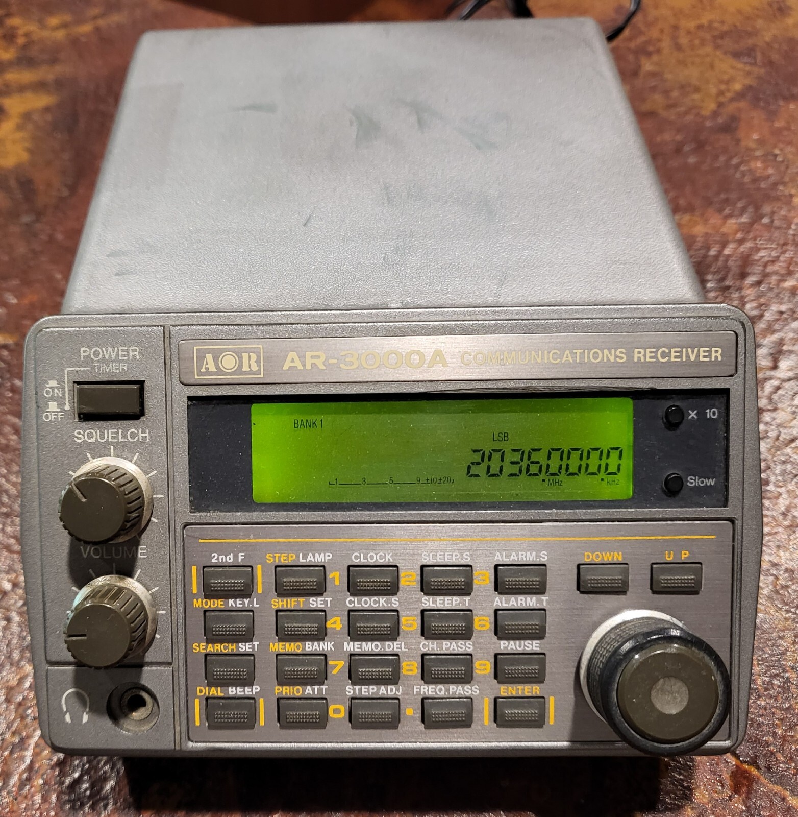 AOR AR3000a wideband communications receiver 100khz2036mhz all modeの