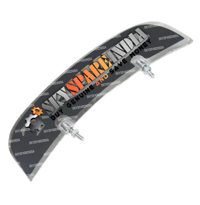 Front Mudguard Custom Number Plate Chrome Compatible With Triumph Motorcycle