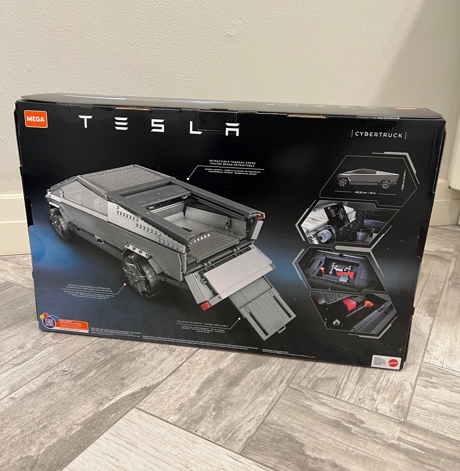 2021 MATTEL CREATIONS TESLA MEGA X LEGO CYBERTRUCK ON HAND 3283 PCS. SHIPS TODAY eBay