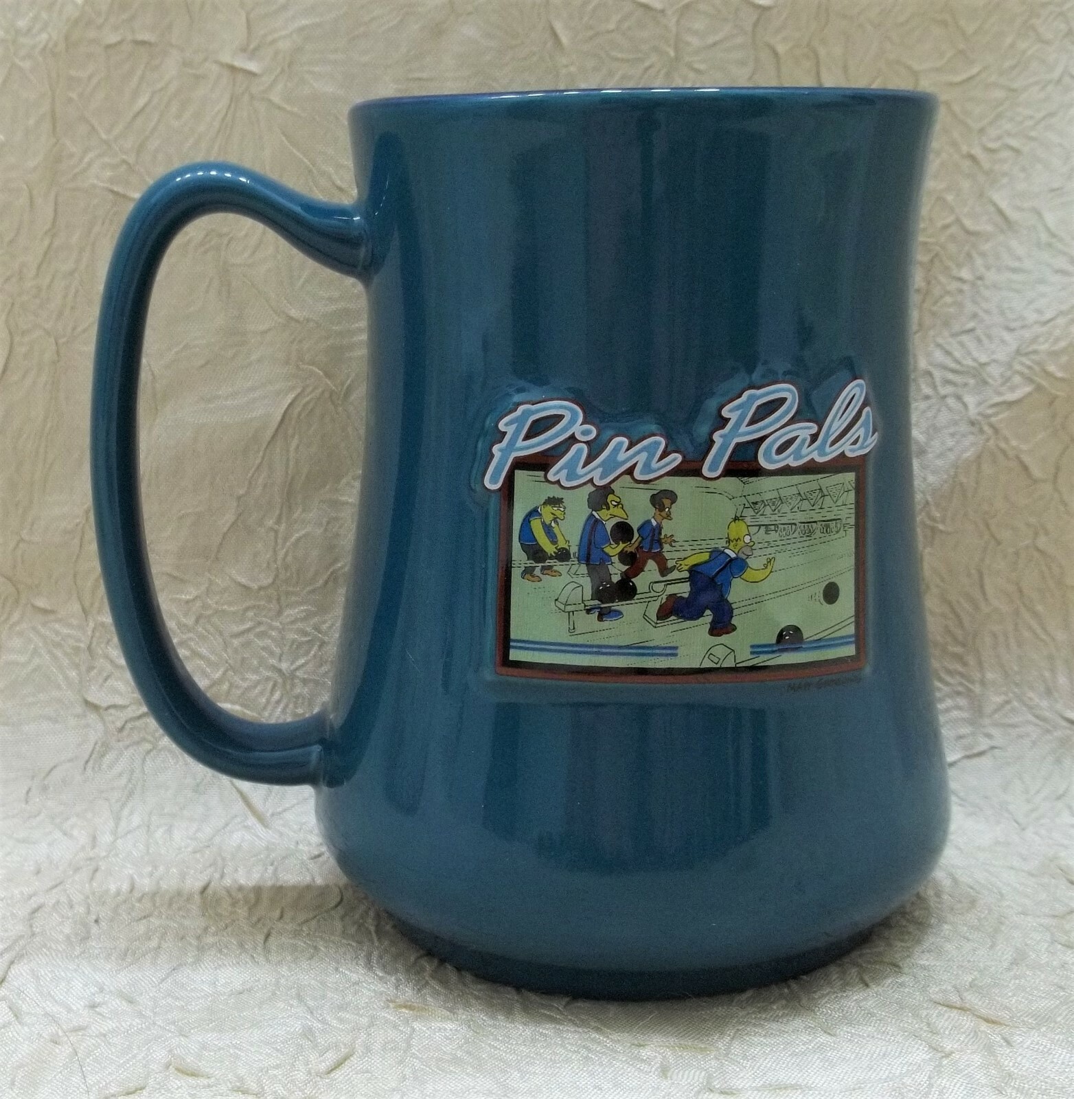 The Simpsons Embossed Pin Pals Mug Coffee Cup Official 20th Century Fox Product