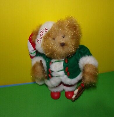 Cubby Bear by Santa's Best Christmas Tree Animation Light String Plug in Bear