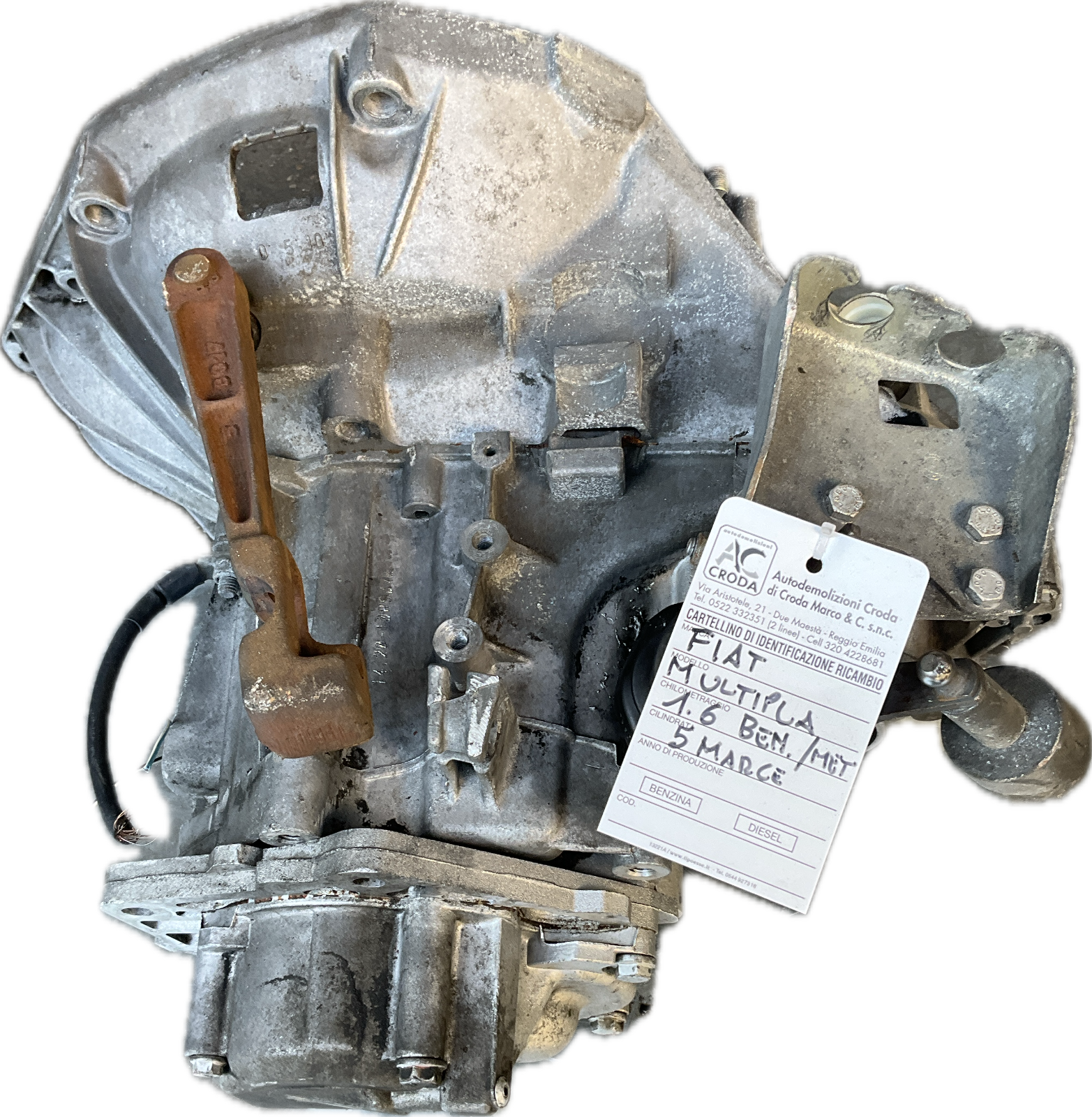 Cambio manuale per modello FIAT MULTIPLA 1.6 Benzina/metano 5 marce ricambio
