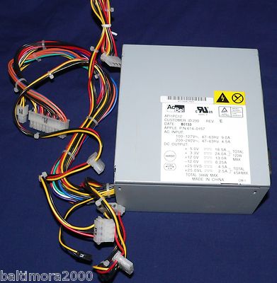 G4 Mac用電源PSCF401601B C 614-0224 API1PC36 G4 Mac用電源PSCF401601B C 614-0224 API1PC36 G4 Mac用電源