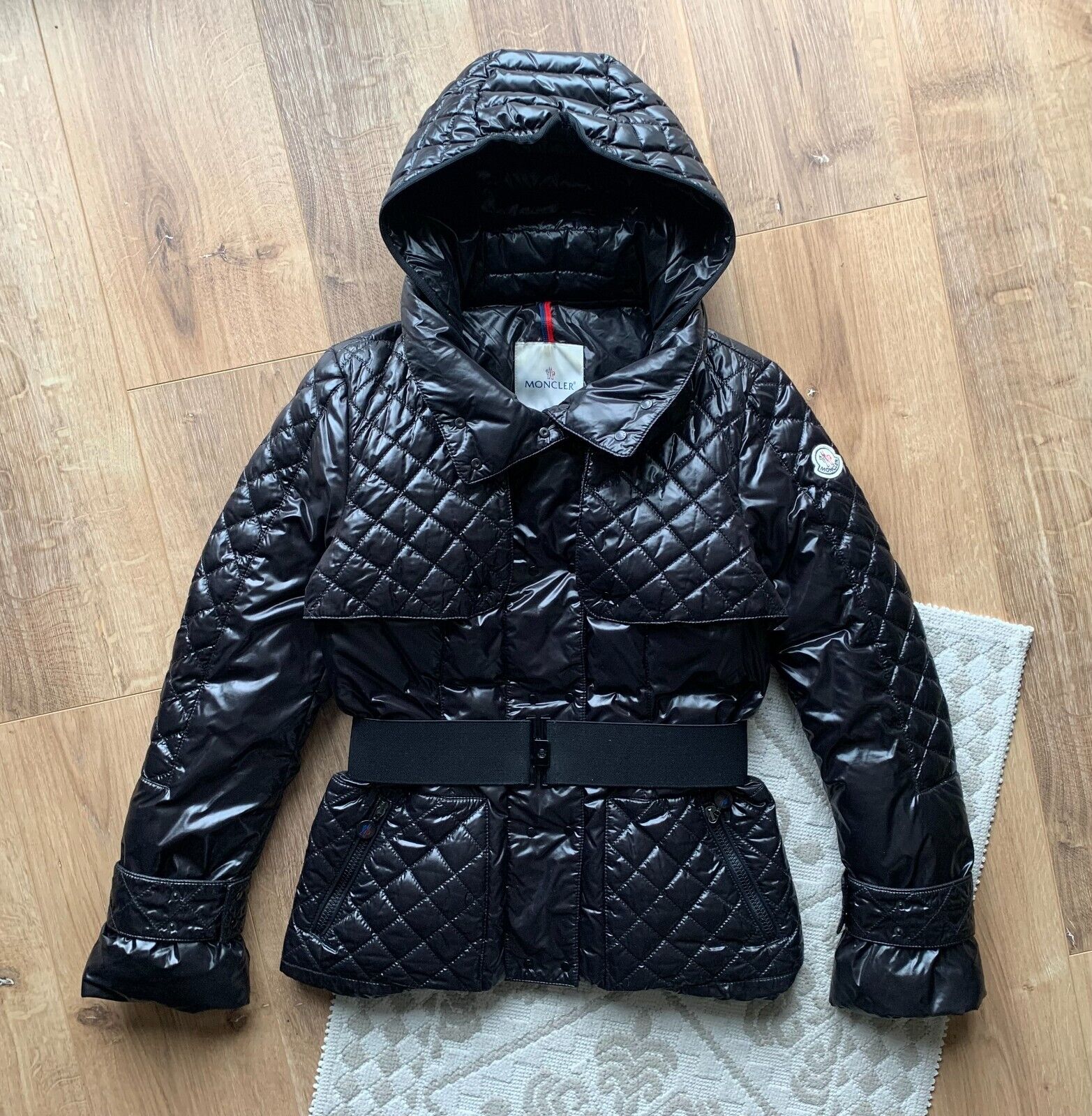 Moncler kingston puffer down jacket Women's 2 / S Black | eBay Moncler kingston puffer down jacket Women's 2 / S Black | eBay