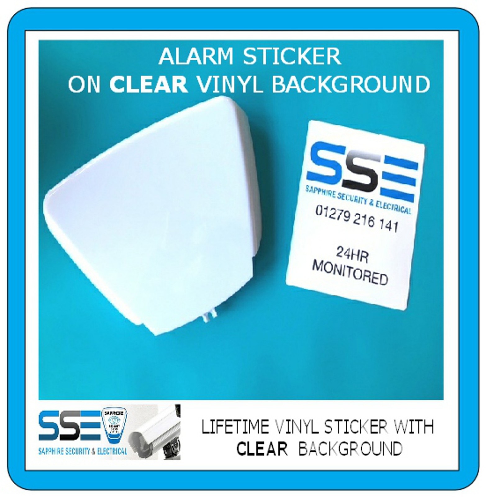 Dummy Alarm Box Stickers Real Alarm Installation Company Live Tel