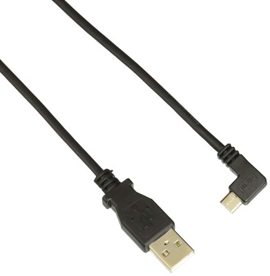 StarTech.com 2m 6 ft Micro-USB Charge-and-Sync Cable - Right-Angle Micro-USB - M