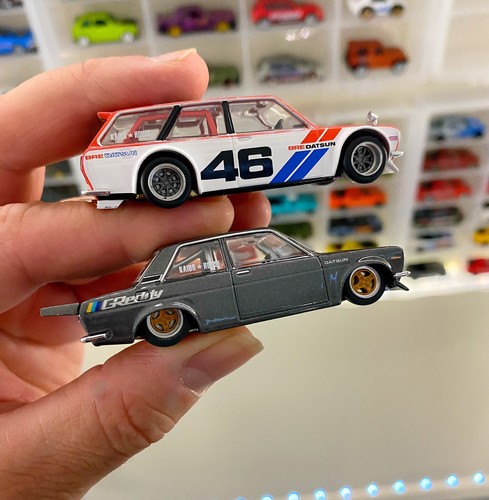Mini GT x Kaido House 1:64 Datsun KAIDO 510 Wagon BRE V1 Red