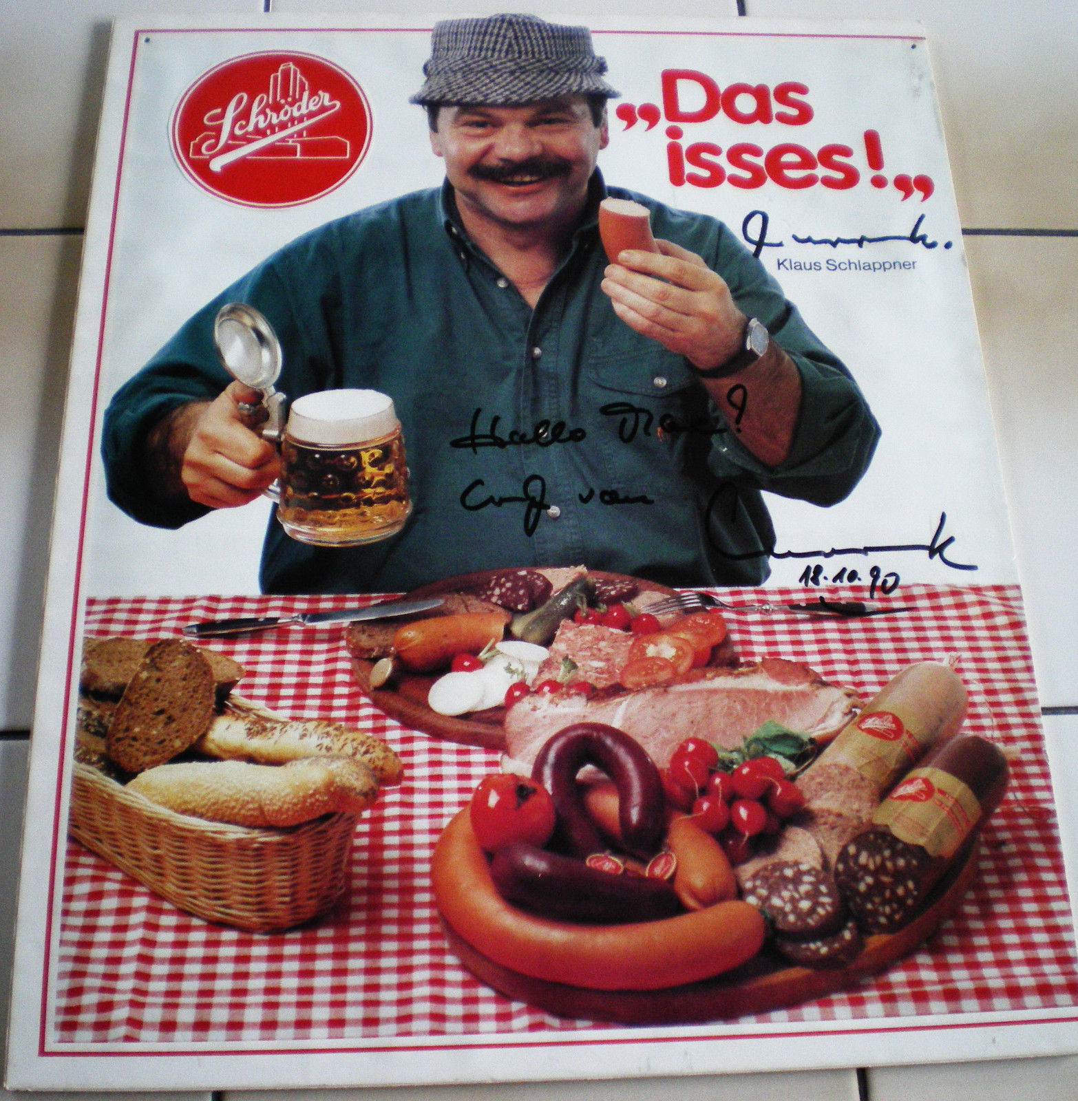 Gegenstand Autogramme & Autographen Fußball