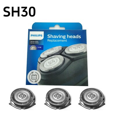 Philips SH30 Shaving Heads Compatible with Norelco Shaver Series 1000 2000 3000