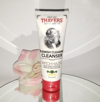 Thayers Blemish Clearing Cleanser Toner or Balm PICK Witch Hazel Salicylic Acid