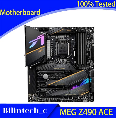 FOR MSI MEG Z490 ACE Gaming Motherboard CPU 10600K/10700K/10900K