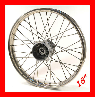 CERCHIO RUOTA ANTERIORE CROMATO COMPLETO 1.60 X 18 36F APRILIA CLASSIC  8208400