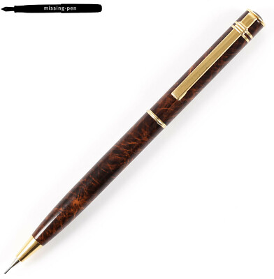 Older Diplomat Attache Twist Pencil (0.5 mm) in Brown Marble / W.-Germany