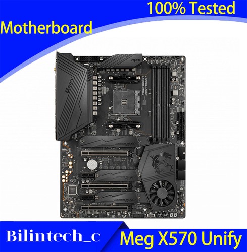 FOR MSI Meg X570 Unify Series AM4 Shadow Board Motherboard
