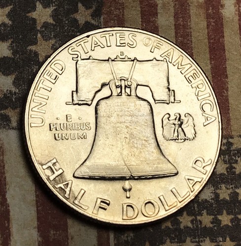 1953-D Franklin Silver Half Dollar Collector Coin for your Collection.