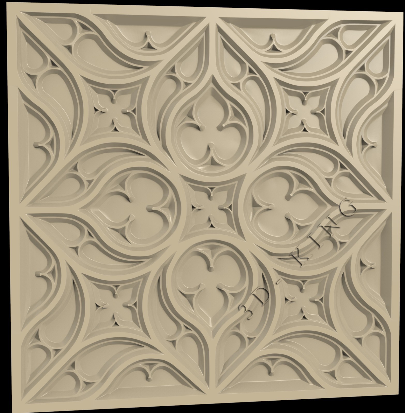 15 PCS 3D STL Model DECORATIVE PANELS 1 for CNC Router Aspire Engraver Cut 3D