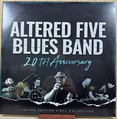 20th Anniversary by Altered Five Blues Band (Vinyl) - NEW SEALED Minor Slv Dmg
