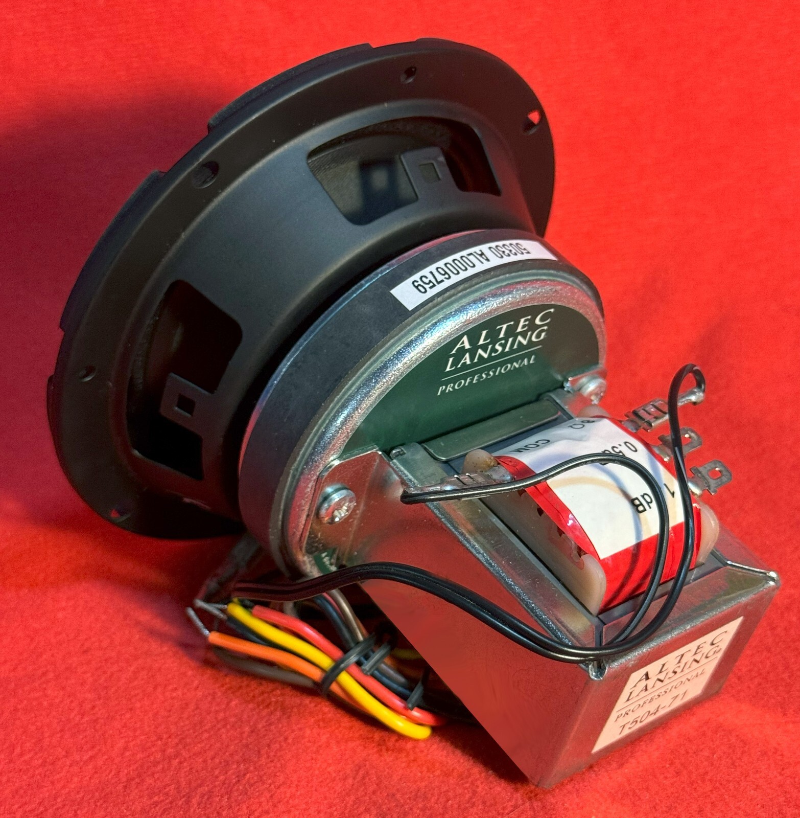 ALTEC LANSING PROFESSSIONAL CF204-8A ペア 2個セット 動作