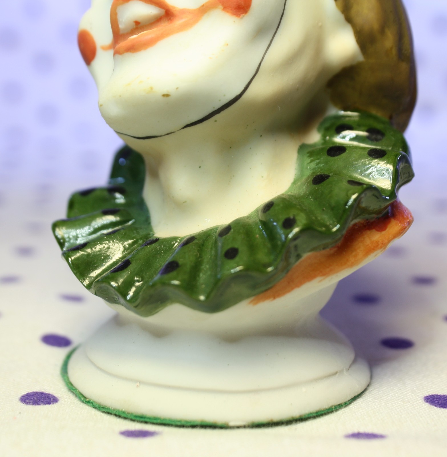 Vintage 1987 Arnart Imports Clown Head Figurine Face Bust Circus Collectible