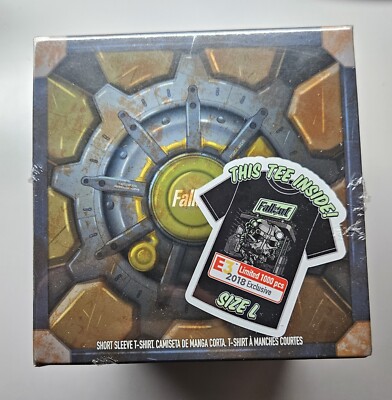 2018 Funko Pop Limited Fallout Bethesda T-shirt 1 Of 1000
