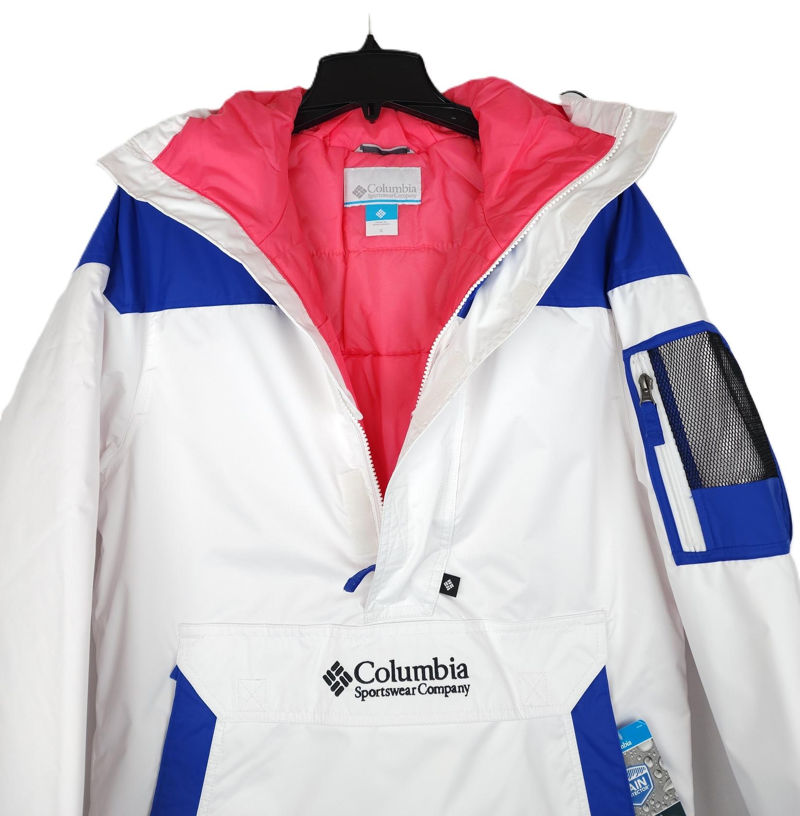 Columbia Men's Challenger 1/2 Zip Pullover Jacket White