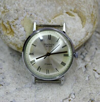 Sekonda Vintage Watch Mechanism Caliber 2209 Wrist Mens Watch Gift For Mens