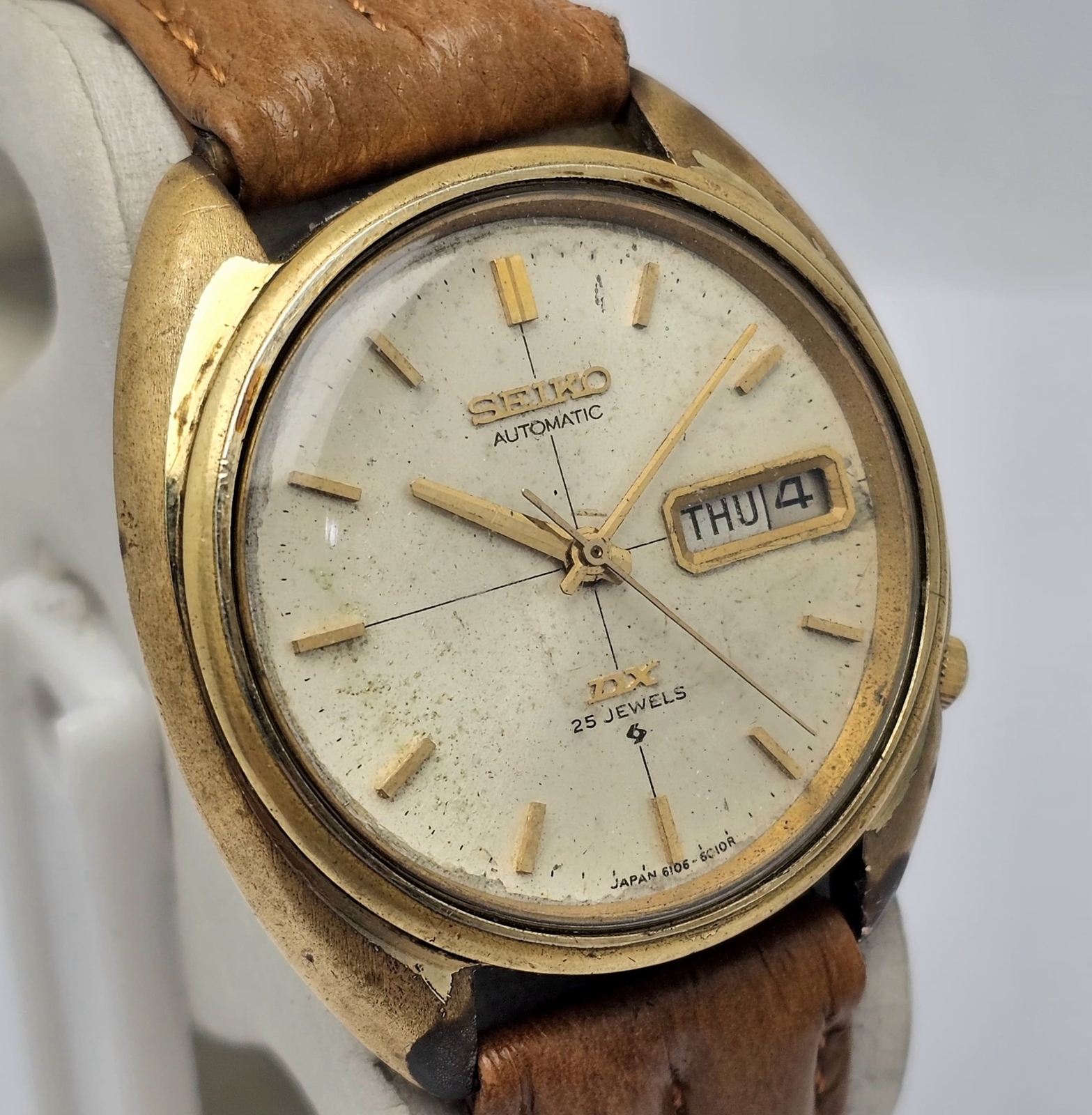 時計 SEIKO SPIRIT PANELIGHT 6L01-0010 TITAN Seiko DX 6106-6003 Automatic Day/Date Vintage Men's Watch | eBay