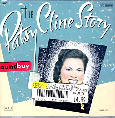 Patsy Cline: The Patsy Cline Story .. Sealed (CD, MCA 1990) .. 24 Hits .. Crazy