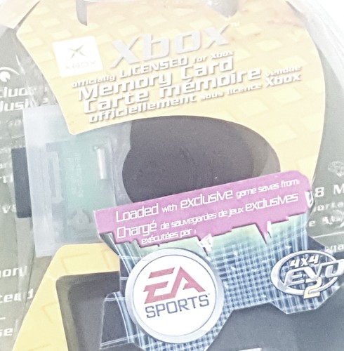 Mad Catz XBOX Memory Card 8MB w/ Protective Case New MadCatz
