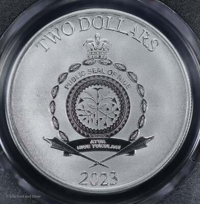 2023 $2 Niue 1 oz .999 Fine Silver PCGS MS 69 | Made for Each Other Disney