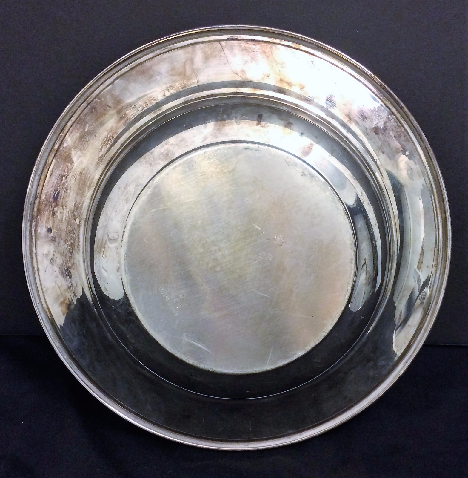 Vintage Reed & Barton 1207 Candy/Nut/Bonbon Metal Round Dish Bowl