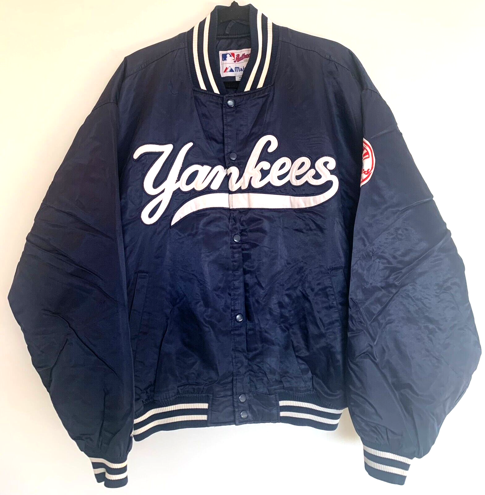 Majestic - majestic × ワシントン ナショナルズ XL プルジャケット New York Yankees Majestic Jacket Authentic Collection XL