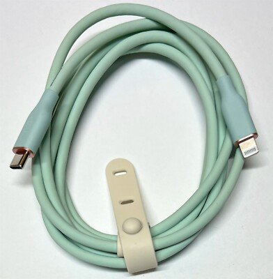 Anker - PowerLine III Flow USB-C to MFi-Certified Lightning Cable 6-ft - Green
