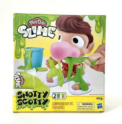 Hasbro Gaming - Play - Doh Slime Snotty Scotty Play Set NEW Gross Silly Toy