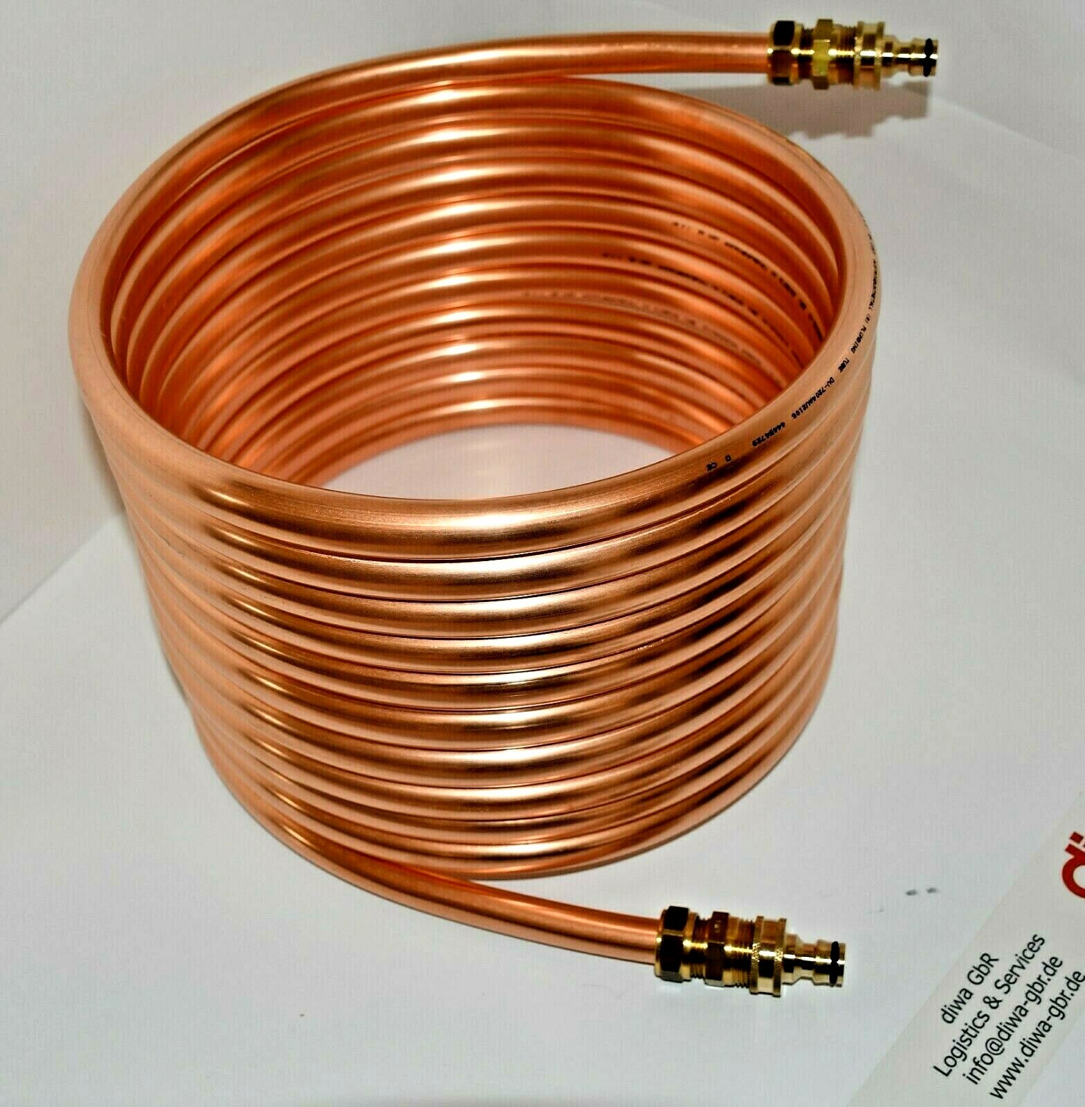 Poolheizung Mit Edelstahl-Feuertonne & 15m Kupferrohr Spirale