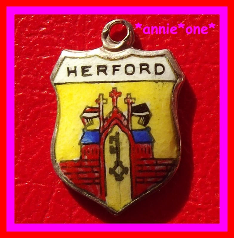 ê§ Bettelarmband AnhÃ¤Nger Nordrhein Westfalen Wappen Herford Detmold Silber 800 ê§