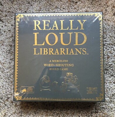 Really Loud Librarians Board Game NEW/SEALED by Exploding Kittens 2022!!!
