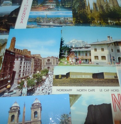 Lot of 42 Europe postcards                50%  posted