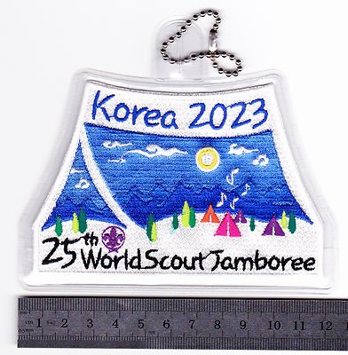 2023 World Jamboree Korea Promotion Patch world scout jamboree 2015 japan