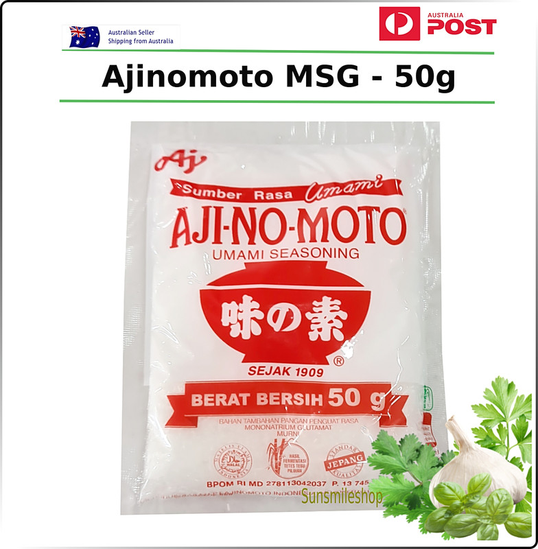 Msg Ajinomoto Monosodium Glutamate Umami Seasoning 50g  - ( Expiry Date: 2028)