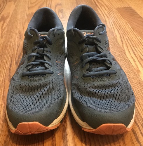 Asics Women's Gel-Kayano 24 Running Shoes US 9.5 Smoke Blue/Dark Blue/Canteloupe