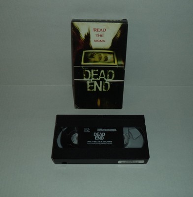 Dead End -- Read The Signs (2003) VHS Tape Horror